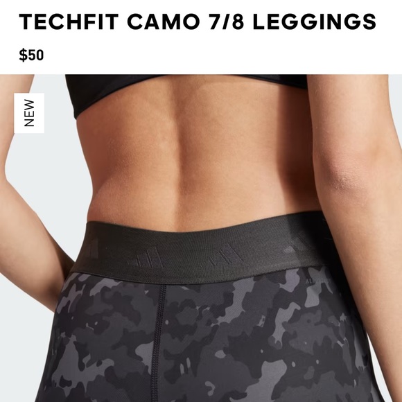 Adidas Techfit Camo 7/8 tights - Picture 5 of 11